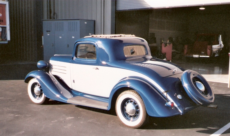 1937 Nash Coupe Royal Shifter